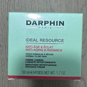 Darphin ldeal Resource anti aging smooth retexturizing radiance cream New in box